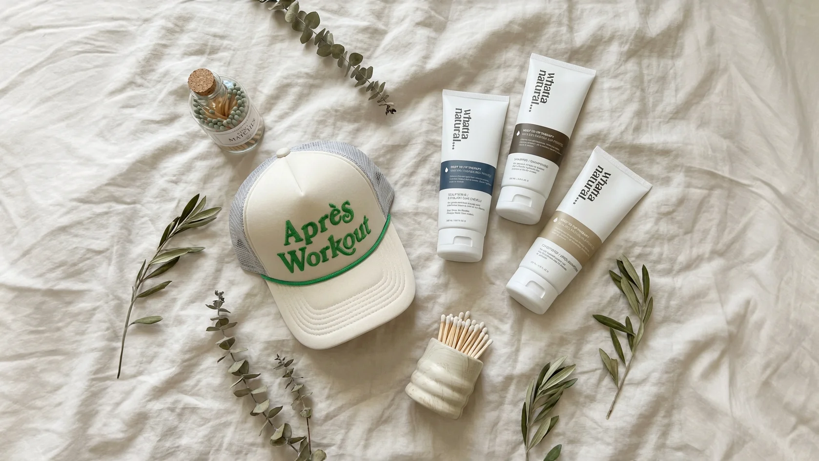 Whatta Natural products flatlay